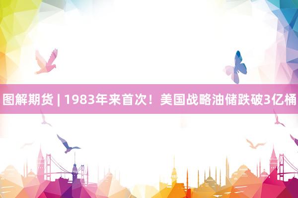 图解期货 | 1983年来首次！美国战略油储跌破3亿桶