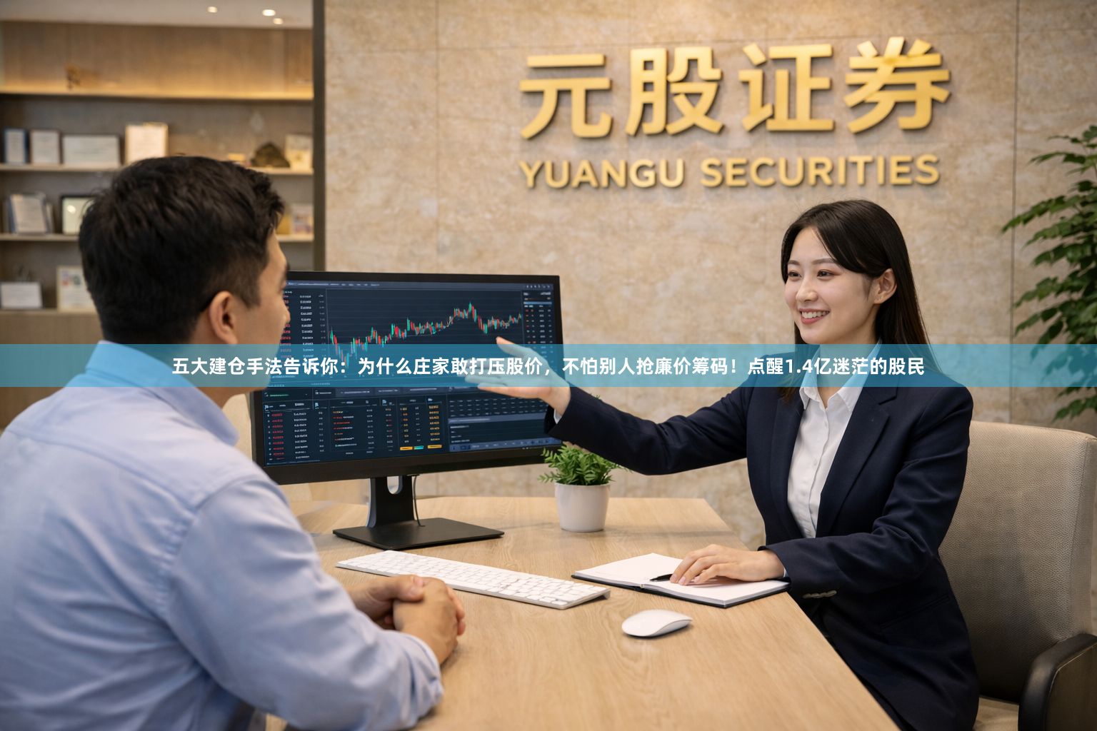 五大建仓手法告诉你：为什么庄家敢打压股价，不怕别人抢廉价筹码！点醒1.4亿迷茫的股民