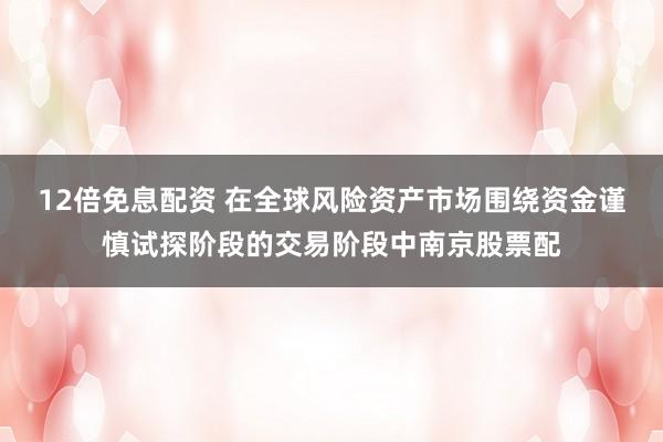 12倍免息配资 在全球风险资产市场围绕资金谨慎试探阶段的交易阶段中南京股票配